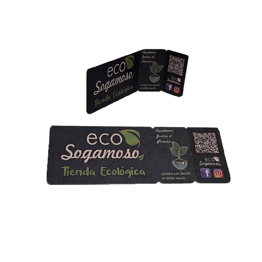 Tarjetas Biodegradables Con Semillero - Image 2