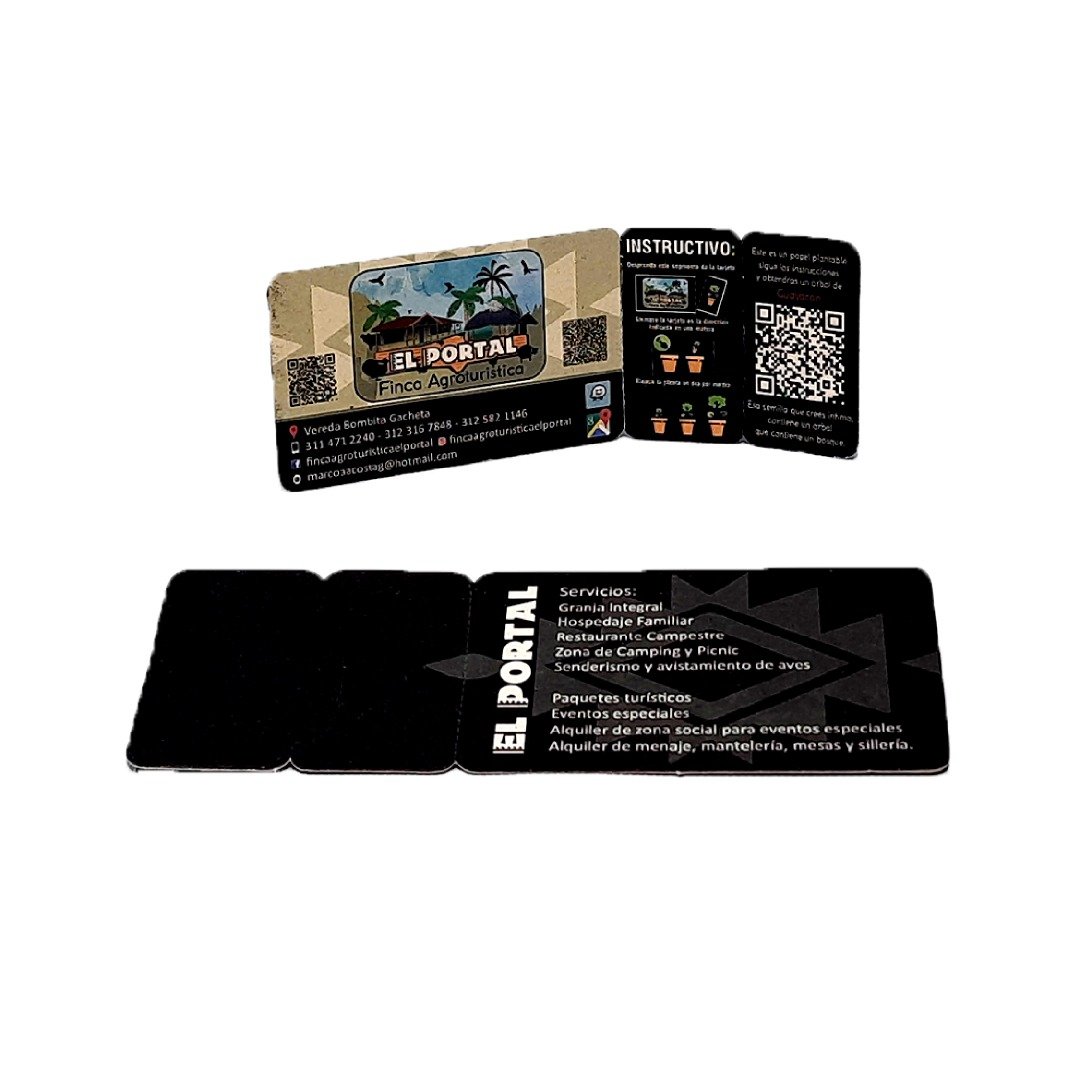 Tarjetas Biodegradables Con Semillero - Image 4